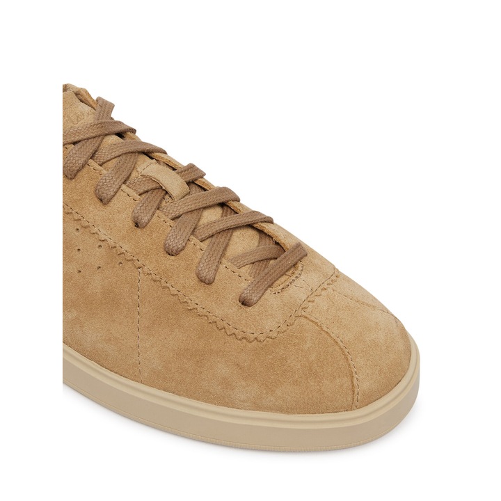 Férfi tornacipő, Clarks, természetes bőr, bézs