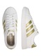 Női cipők, Adidas, textil, arany/fehér
