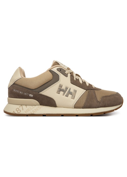 Férfi tornacipő, Helly Hansen, Valódi bőr, Barna