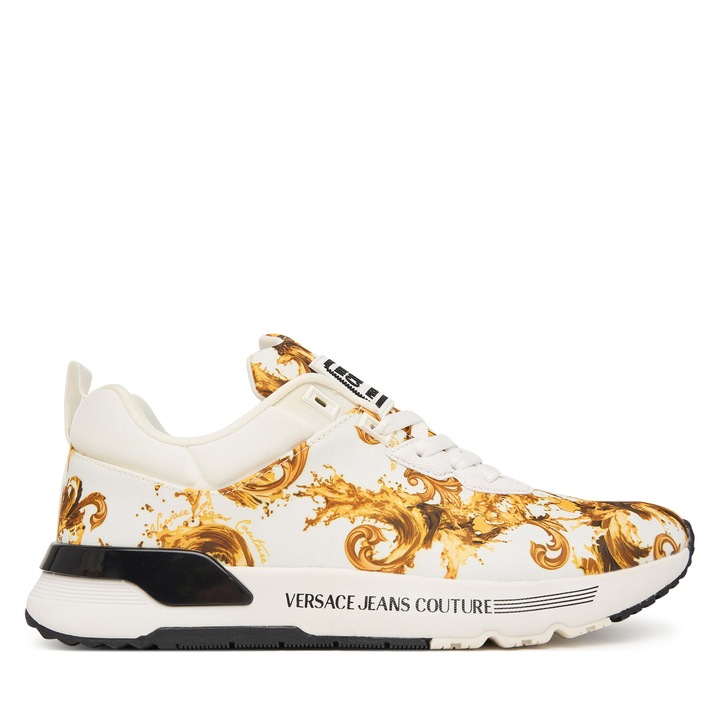 Férfi tornacipő, Versace Jeans Couture, textil anyag, fehér