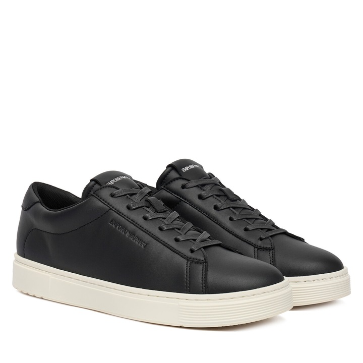 Tenisi barbati Emporio Armani, Negru