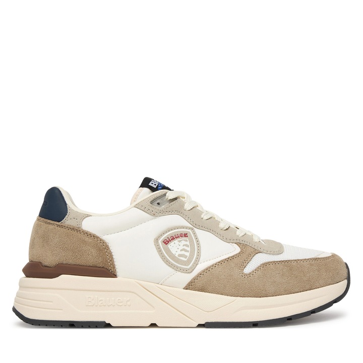 Blauer sportcipő, természetes bőr, bézs, EU