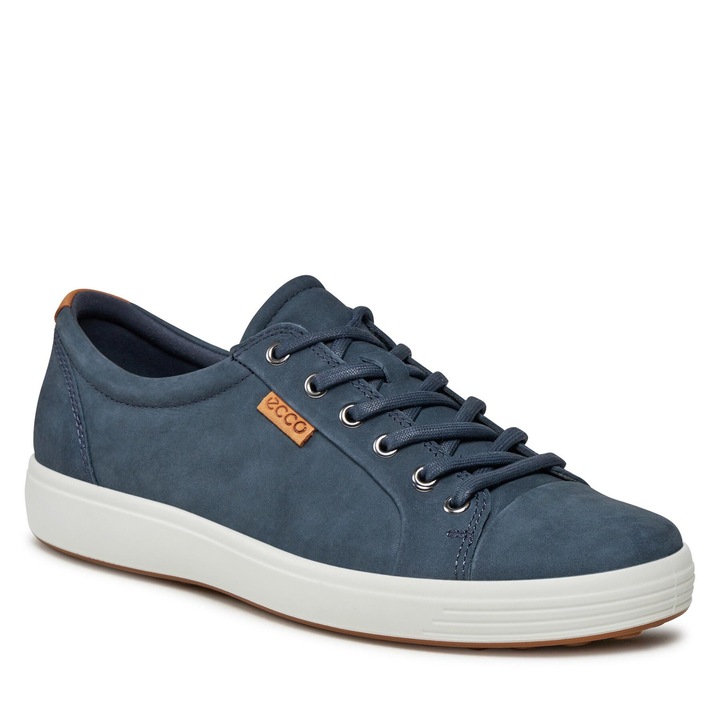 Ferfi sportcipo, Ecco, termeszetes bor, kek, Kék