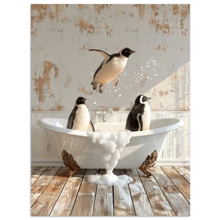 Poster decorativ, OnlyWow, Artă modernă, Negru, 60x80cm