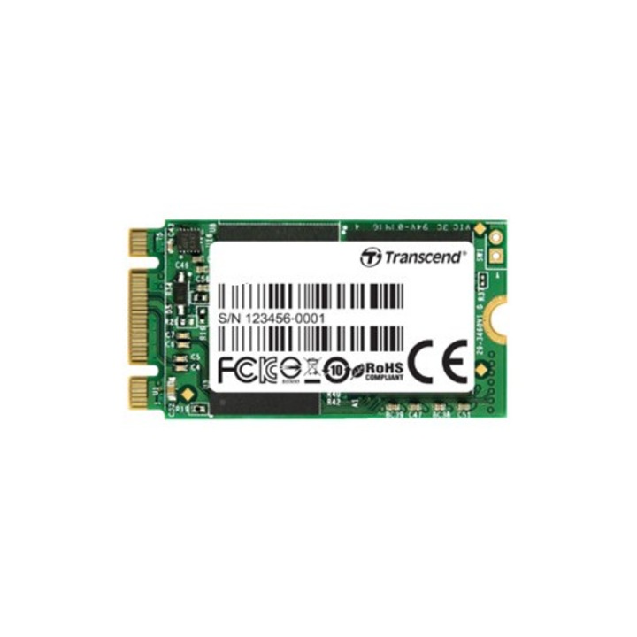 Solid State Drive (SSD) Transcend MTS400, M.2 2242, 128GB, SATA III, MLC