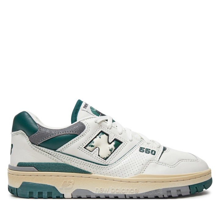 Tenisi barbati piele naturala bej, Bej