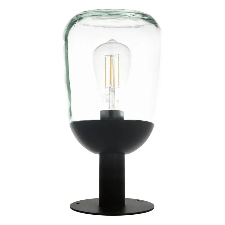 Stalp de iluminat Eglo E27 31x15,5cm negru