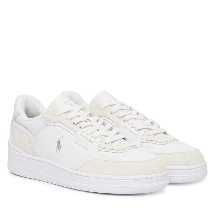 Tenisi, Polo Ralph Lauren, Piele naturala, Alb