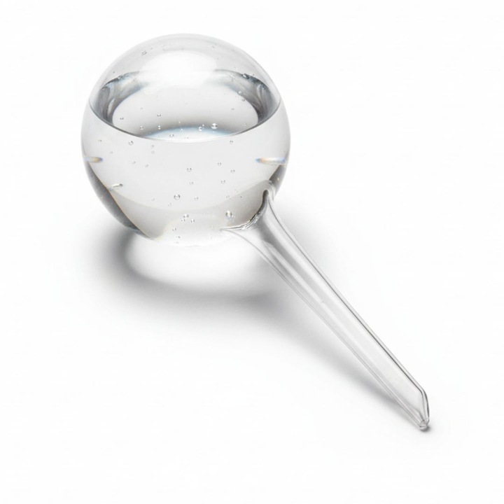 Set 5 Bile transparente de udare pentru flori și plante, plastic