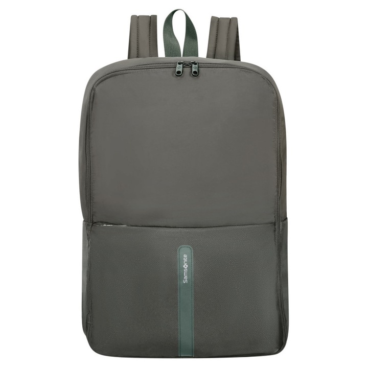 Rucsac Samsonite pliabil verde 35x20x45cm din poliester reciclat pentru femei