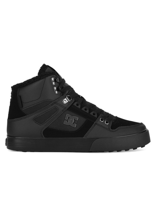 Tenisi barbati, DC Shoes, piele naturala, impermeabili, negru, 40 EU