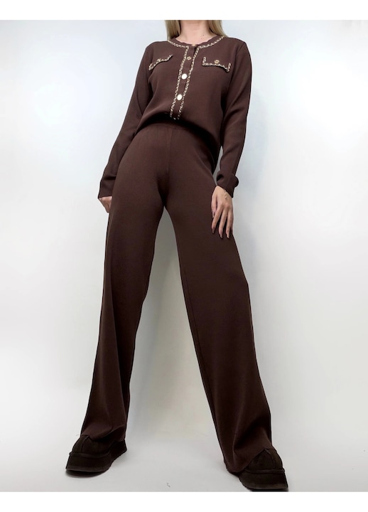 Compleu dama Chain, maro, one size
