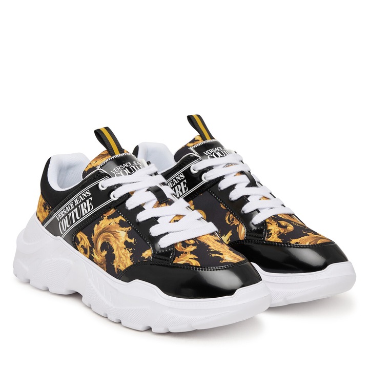 Férfi tornacipő, Versace Jeans Couture, többszínű, textil