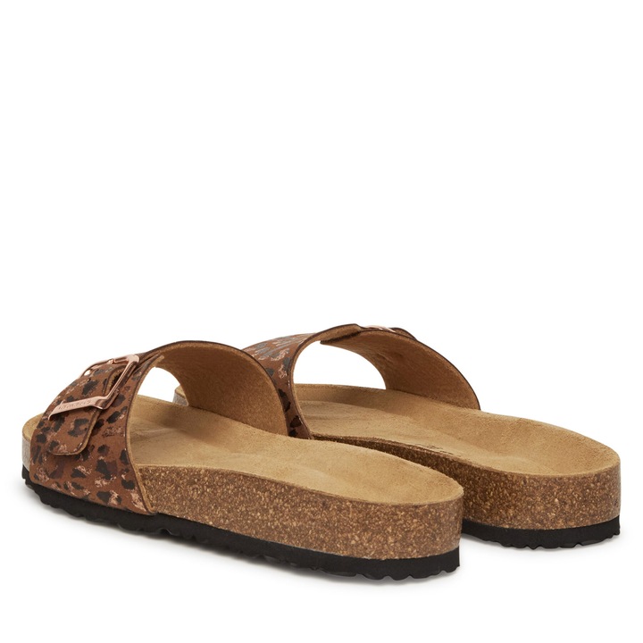 Papuci pentru dama, Tamaris, piele ecologica, maro, 41 EU