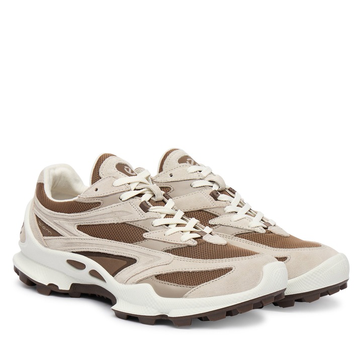 Ecco barna valodi bor tornacipo, Barna