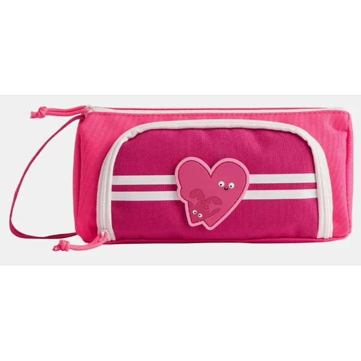 Penar etui - Mallo, Poliester, Roz, Neechipat