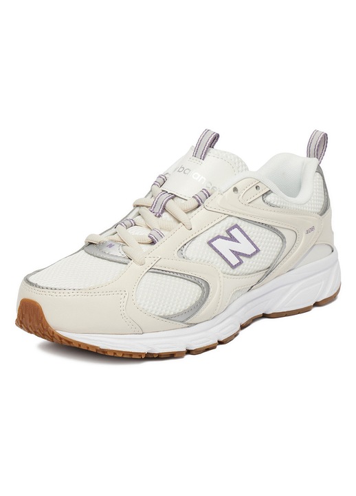 Tenisi dama, New Balance, bej, material sintetic si textil