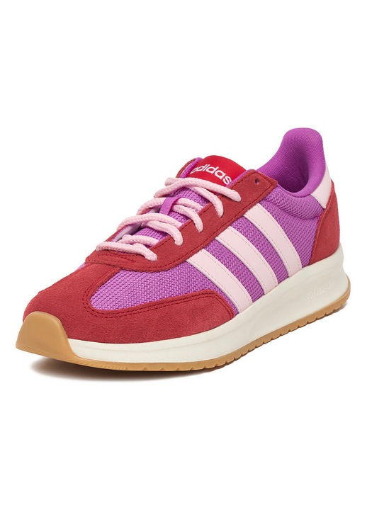 Női tornacipő, adidas, lila, textil és velúr
