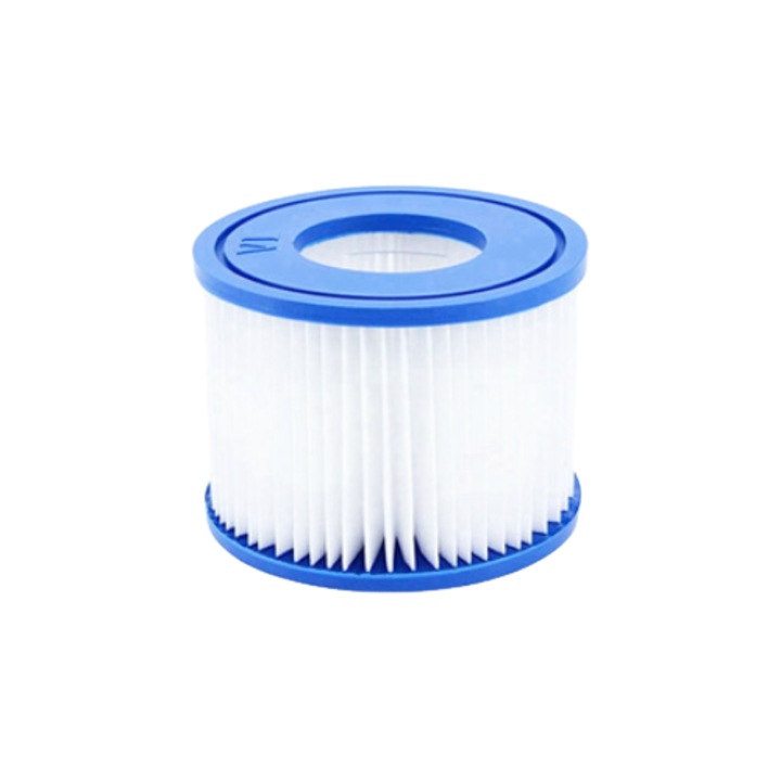 Резервен филтър за спа, бял, съвместим с Bestway VI