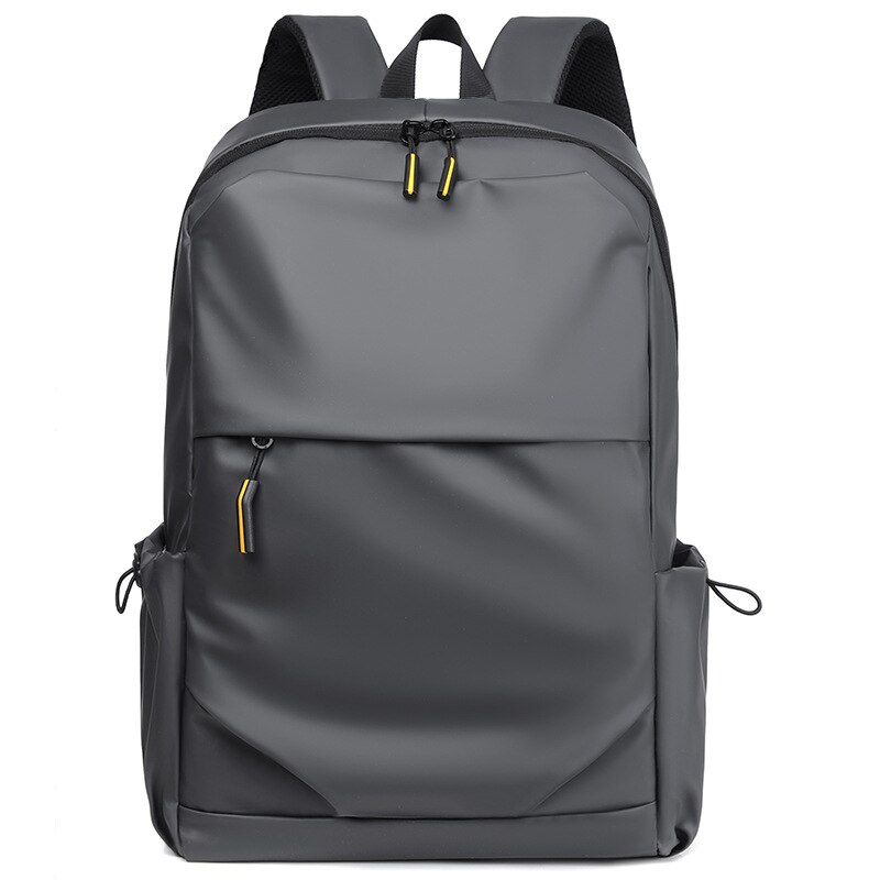 Rucsac laptop rezistent la apa, capacitate mare 15.6 inch, gri elegant