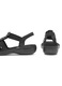 Sandale dama, Rieker, piele ecologica, negru, 41 EU