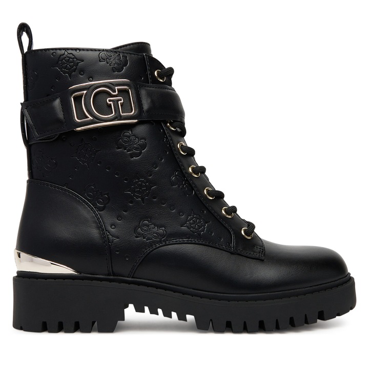 Ghete dama, Guess, piele ecologica, negru, 41 EU