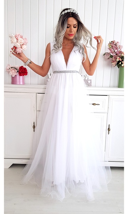 Rochie In Lovedwqfwqd, Alb