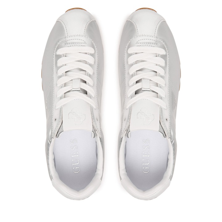 Női tornacipő, Guess, ezüst, műbőr, 41 EU