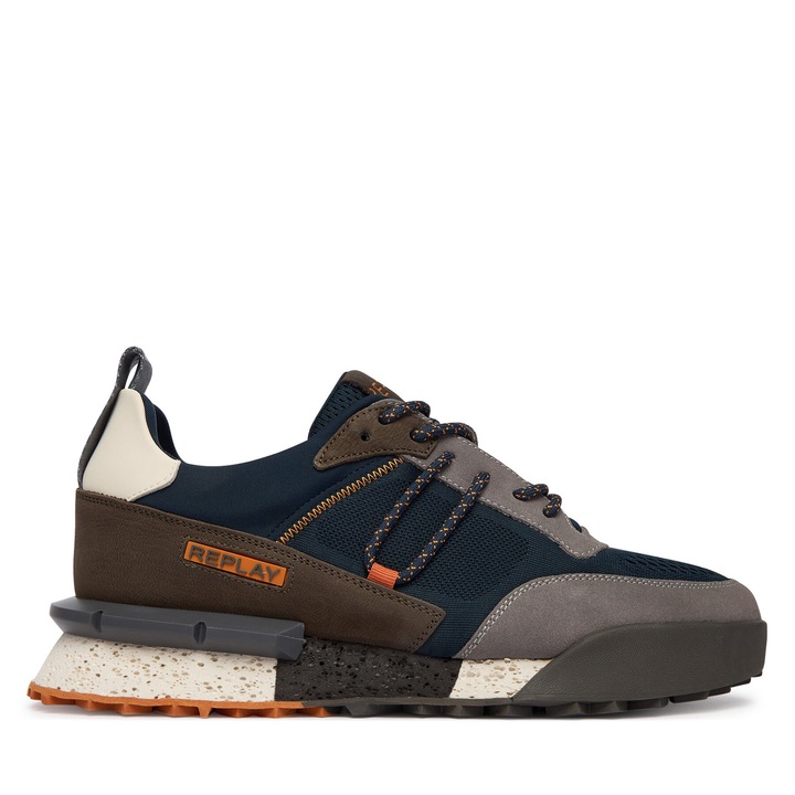 Replay kék férfi tornacipő, Kék