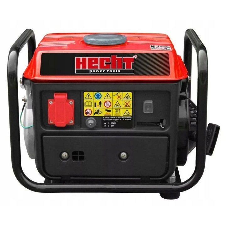 Generator electric portabil Hecht 650W, 2 KM, 230V/12V, 4.2L, 91 dB, set