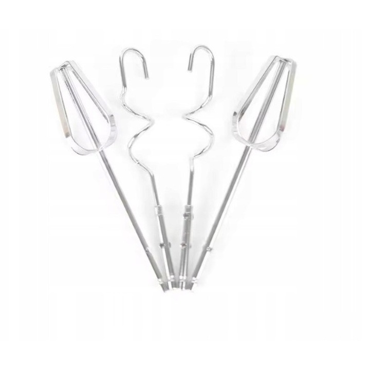 Mixer de mana, 7 viteze, 4 accesorii, 300W, 18,5x7,5x13,5cm