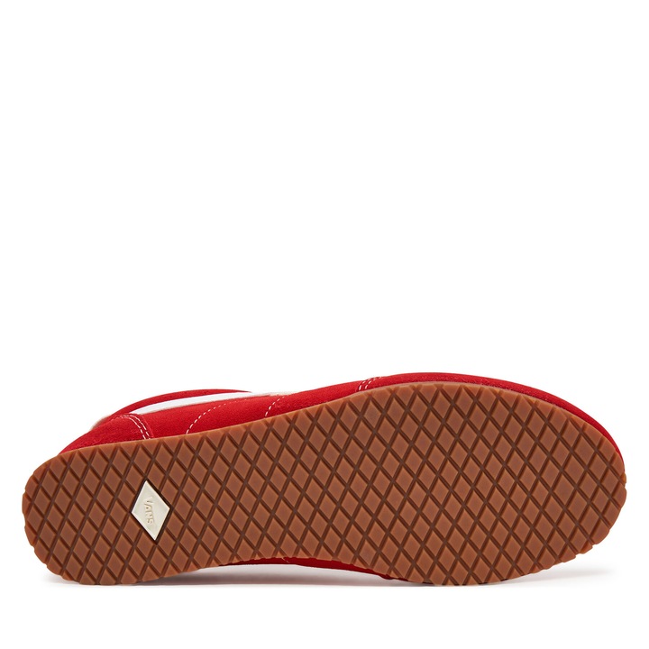 Férfi tornacipő, Vans, természetes bőr, piros