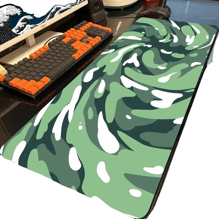 Подложка за мишка, z2-b, 800x400мм, гладка повърхност, противоплъзгаща основа