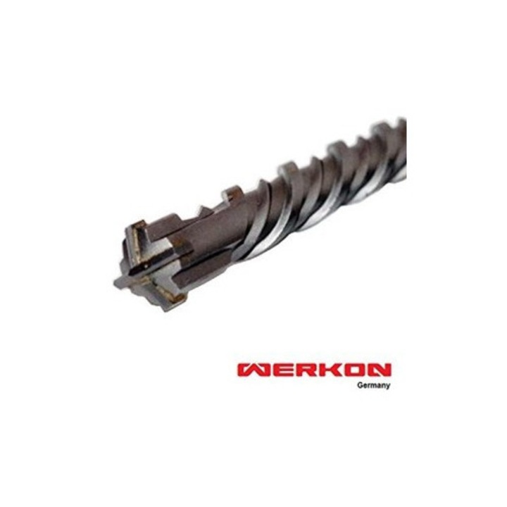 Set burghie SDS Max 25mm, 600mm, 4 taisuri, otel calit