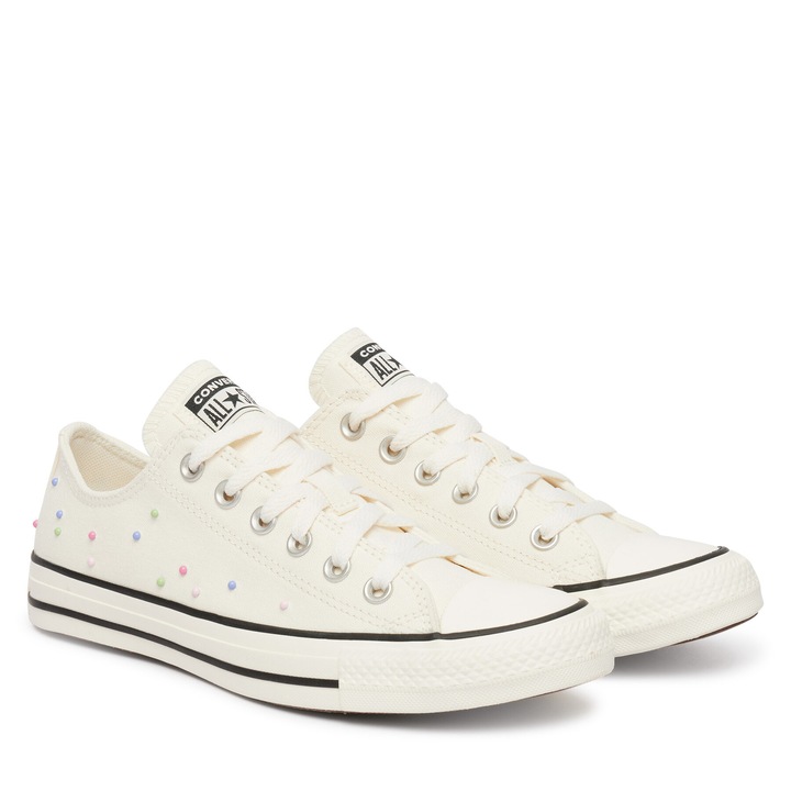 Tenisi dama, Converse, bej, textil