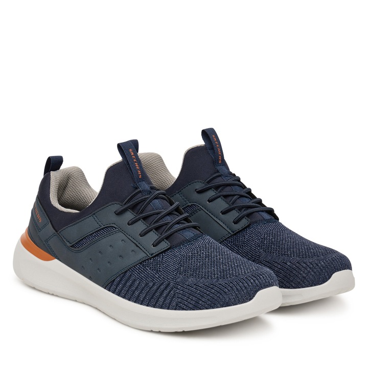 Skechers férfi cipő, textil, kék