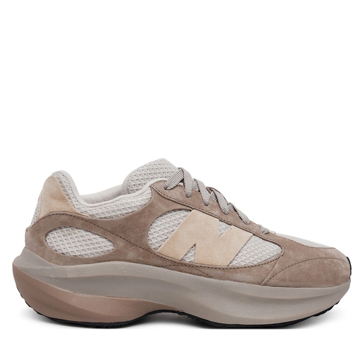Tenisi barbati, New Balance, piele naturala, maro, stil casual