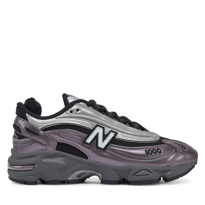 Tenisi unisex, New Balance, piele naturala, violet, 41.5 EU