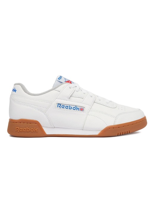Férfi tornacipő, Reebok, Fehér természetes bőr