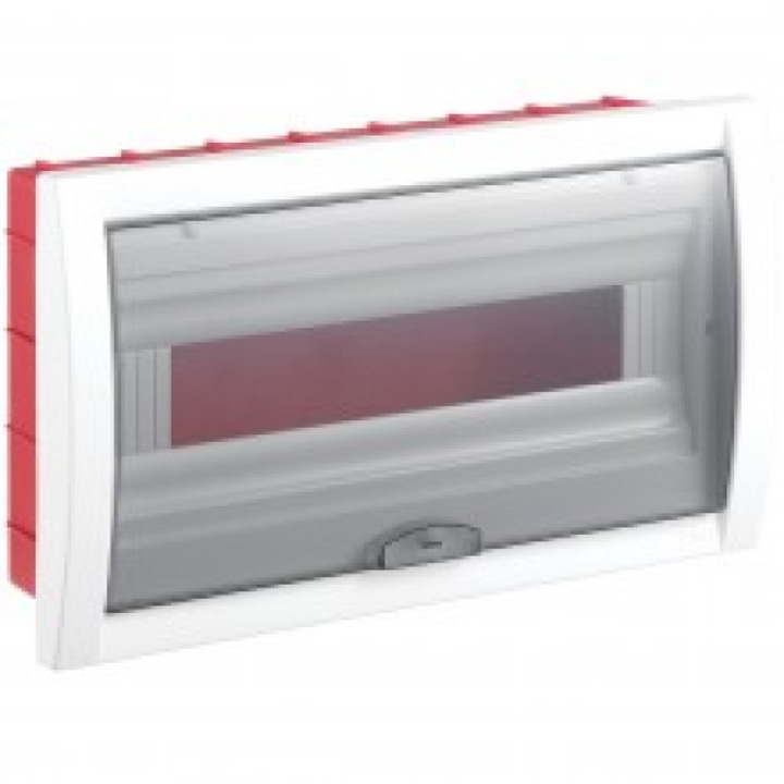 Tablou sigurante 18P IP40 usa transparenta - montaj ingropat VIKO