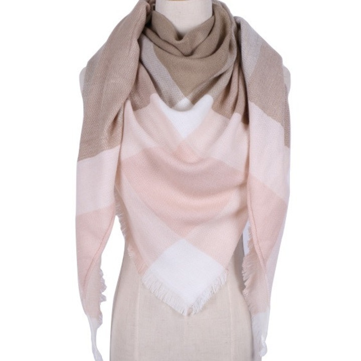 Шал LE-3003 - Кафяв