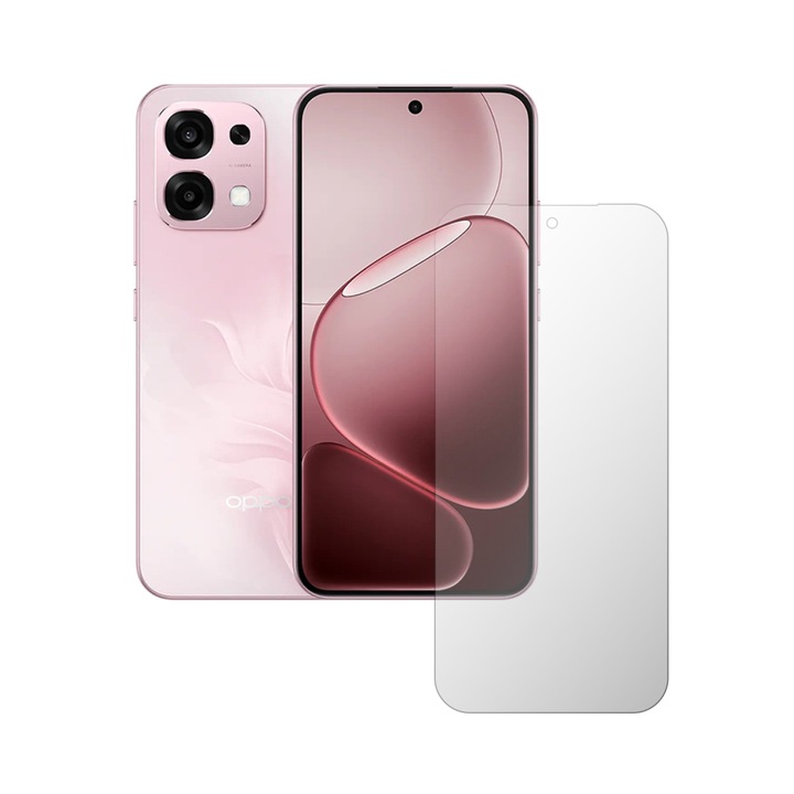Folie Protectie Ecran iSkinz AutoRegeneranta Mata pentru Oppo A6t Pro 4G - Full Display, Siliconica Mata, Adeziva si Flexibila