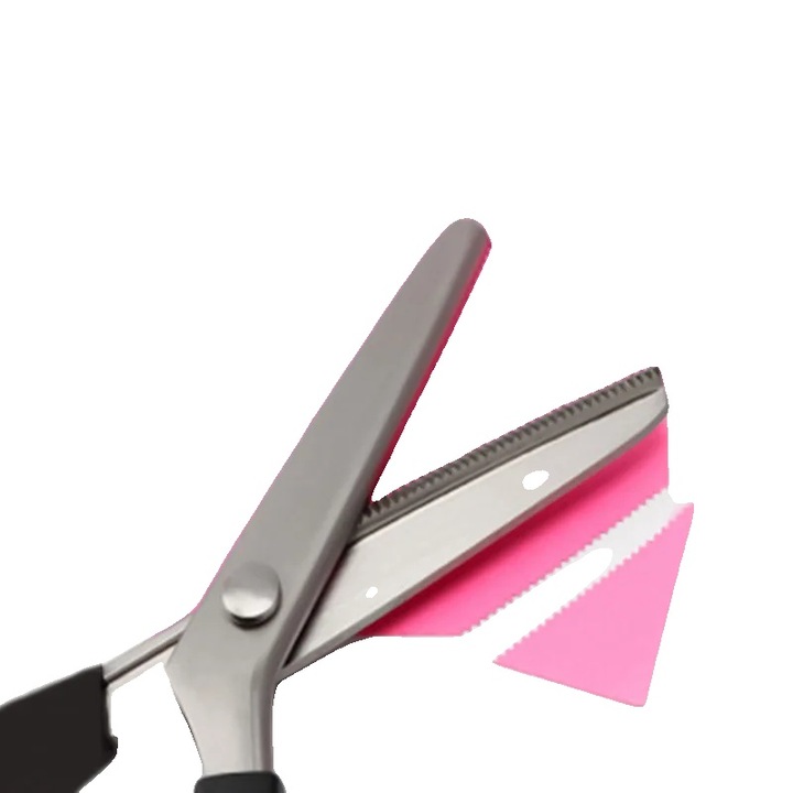 Szabóolló, 24cm, Rozsdamentes Acél, Könnyű Vágás, Háromszögletű 2mm