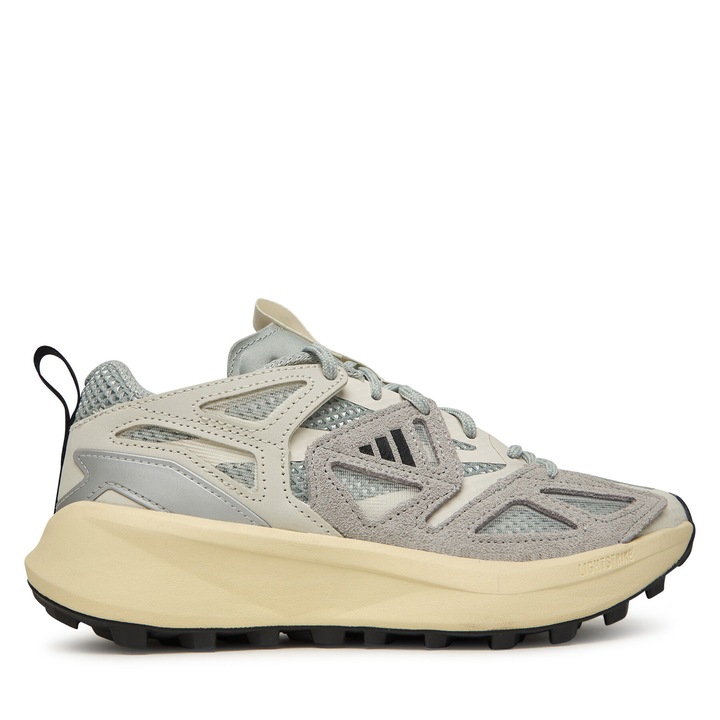 Női tornacipő, Adidas, szürke, textil anyag, 42 EU