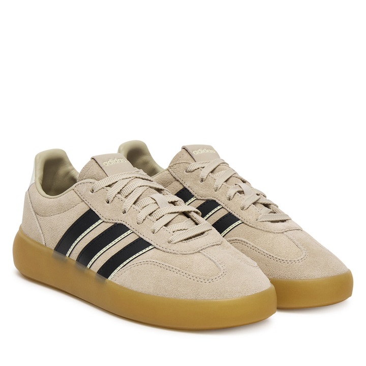 Tenisi dama, Adidas, piele naturala, bej, set de 1 pereche, 42 EU