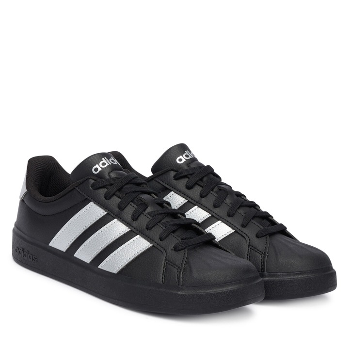 Női tornacipő, Adidas, fekete, műbőr, 42 EU