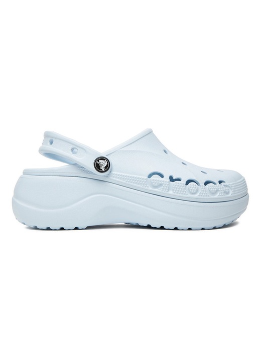 Papuci dama, Crocs, albastru, material sintetic, Albastru, 41-42