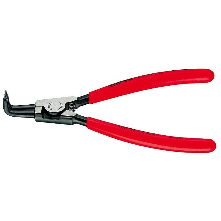 Clesti pentru montajul inelelor exterioare Knipex 200mm A31, otel cromovan, manere din plastic