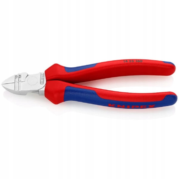 Clesti de taiat si de izolat Knipex 160 mm, cromati, multifunctionali, 1,5x2,5 mm, 206 g