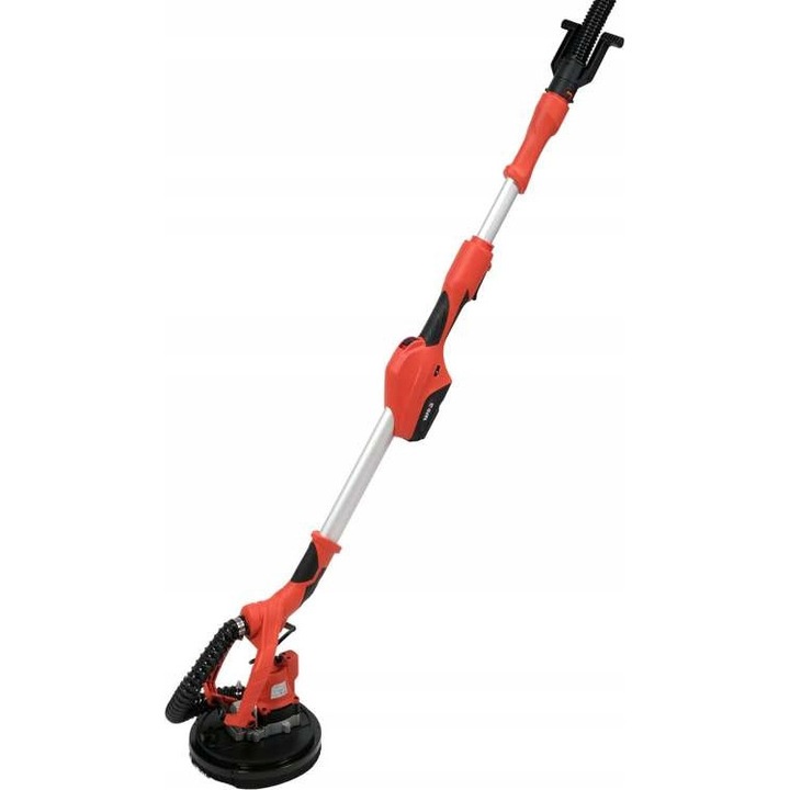 Slefuitor de gips 18V, fara fir, 110-165 cm, sistem de aspiratie, 215 mm, set complet cu 6 discuri